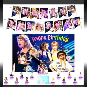 Taylor Swift Birthday Decorations